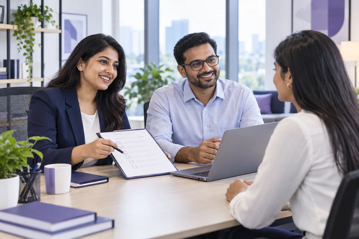 HR team discussing employee onboarding